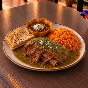 Puerco en salsa Verde or Roja